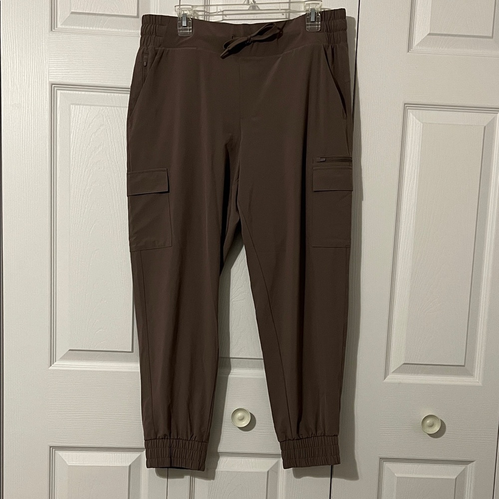All in Motion Tan Cargo Joggers